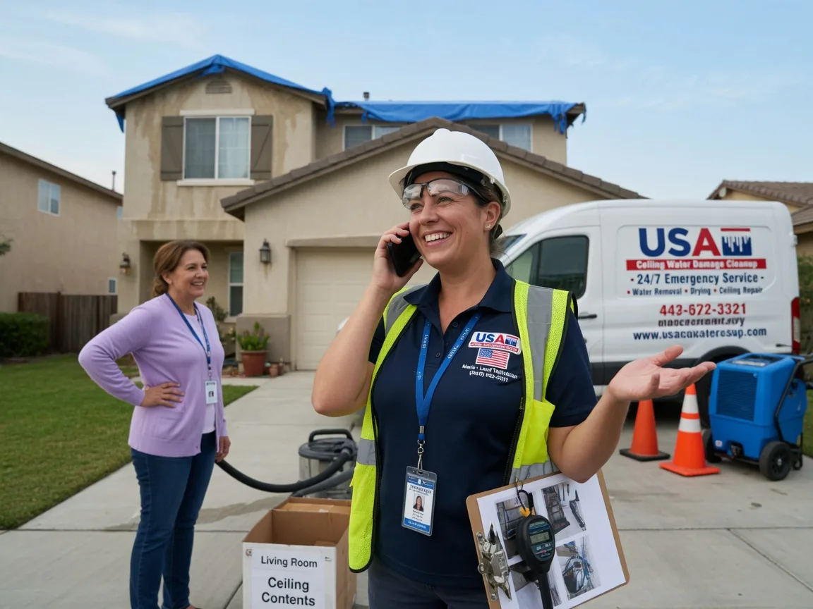 Ceiling Water Damage Restoration Italy, TX FAQs